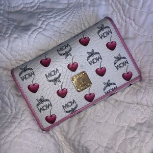 MCM Visetos Cherries Wallet